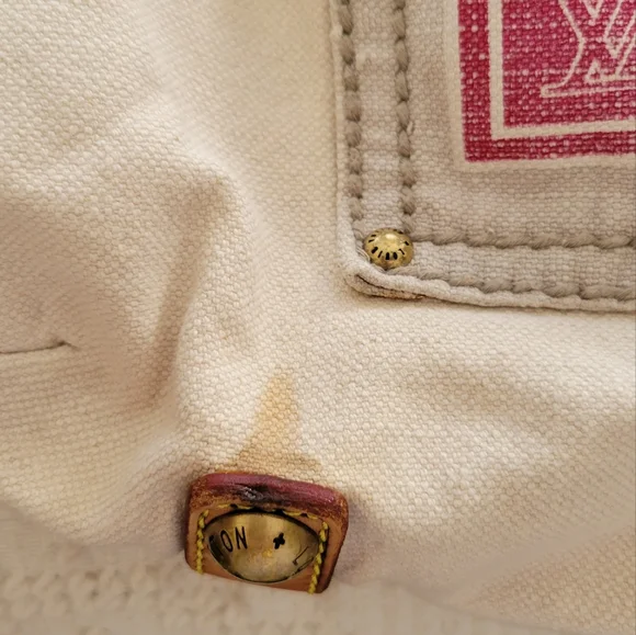 Louis Vuitton Vintage Denim Bag - Picture 7 of 16